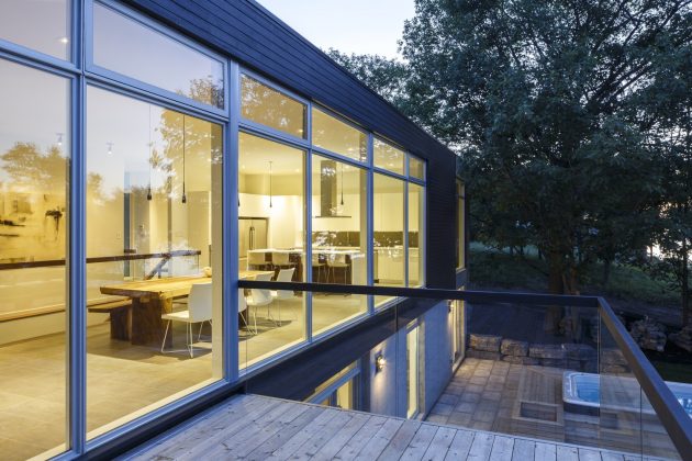 Dunrobin Shore Residence by Christopher Simmonds Architect in Ottawa, Canada