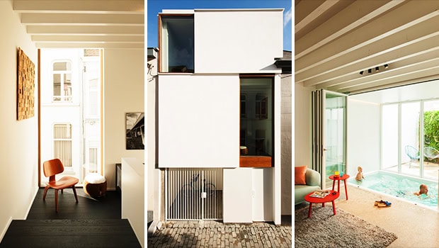 Modern minimalist interior design with sleek furniture and clean lines for contemporary living spaces.