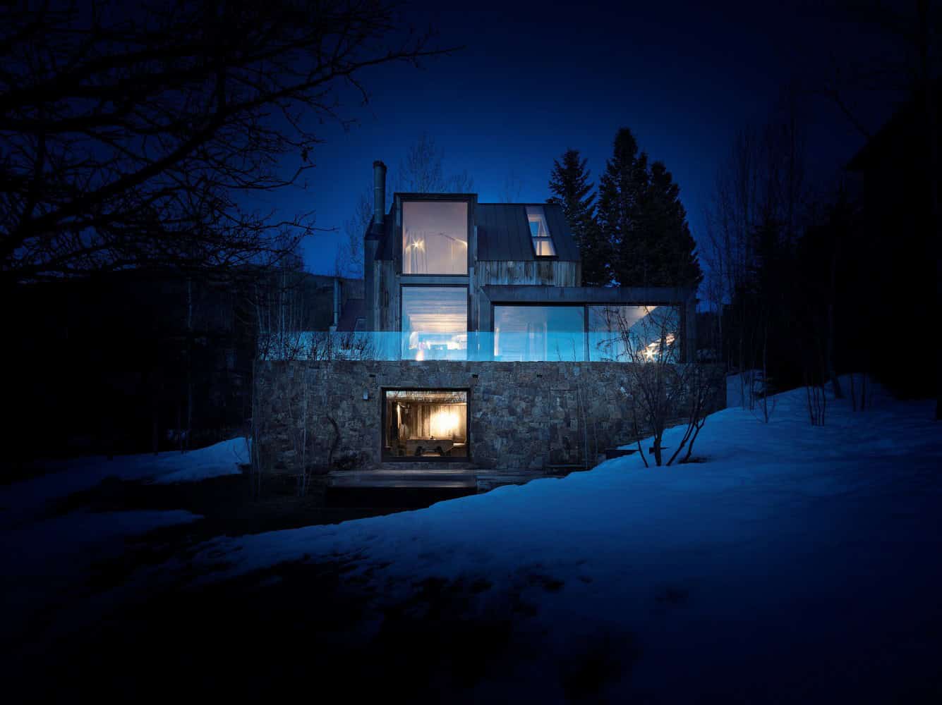 La Muna Residence by Oppenheim Architects in Aspen, Colorado La Muna Residence by Oppenheim Architects in Aspen, Colorado