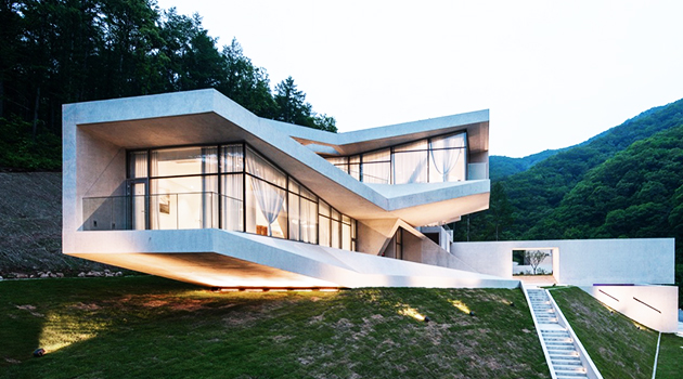 U Retreat by IDMM Architects in Hongcheon, South Korea