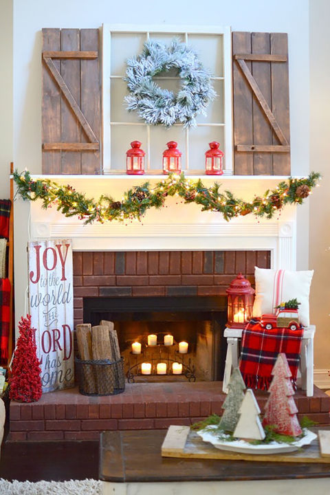 16 Lovely DIY Christmas Mantel Decor Ideas You Must See