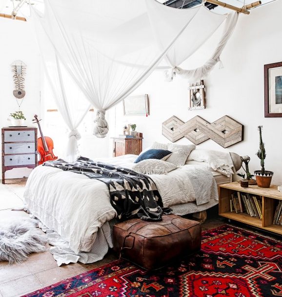 17 Boho Chic Bedroom Designs To Enter Diversity In The Home - Bohemian Chic Bedroom Decorating Ideas