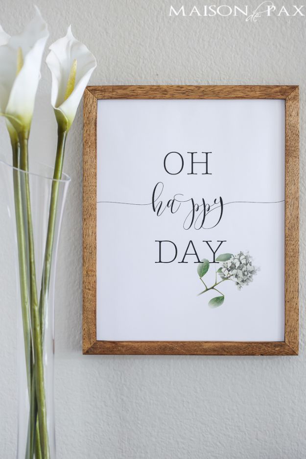 17 Awesome Free Printables That Will Refresh Your Wall Decor