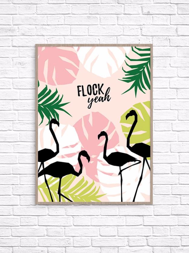 17 Awesome Free Printables That Will Refresh Your Wall Decor free-printable-deer-wall-art-fabulous-friday-the-graffical-muse