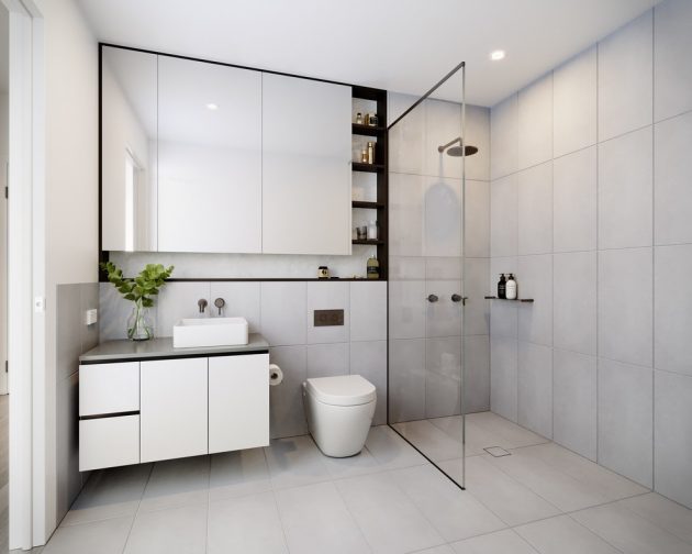 18 Sleek Modern Bathroom Designs You'll Fall In Love With