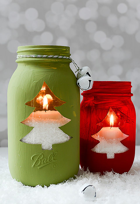 18 Wonderful DIY Christmas Mason Jar Ideas You Should Craft