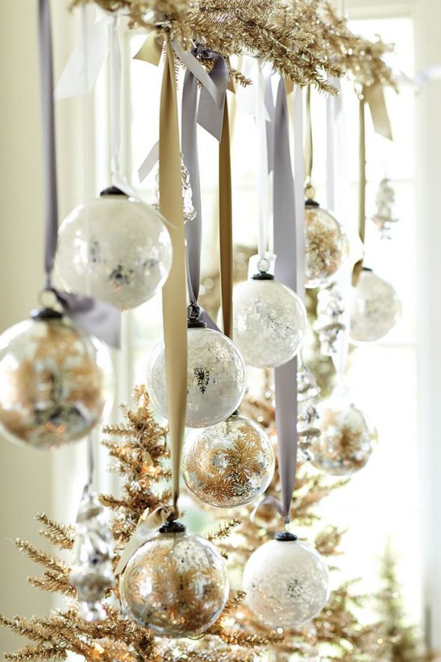 Decorate The Home In Gold And Silver For Chic Festive Atmosphere