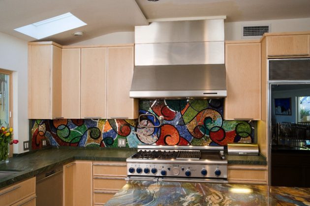 15 Outstanding Kitchen Mosaic Backsplash Ideas That Are Worth Seeing