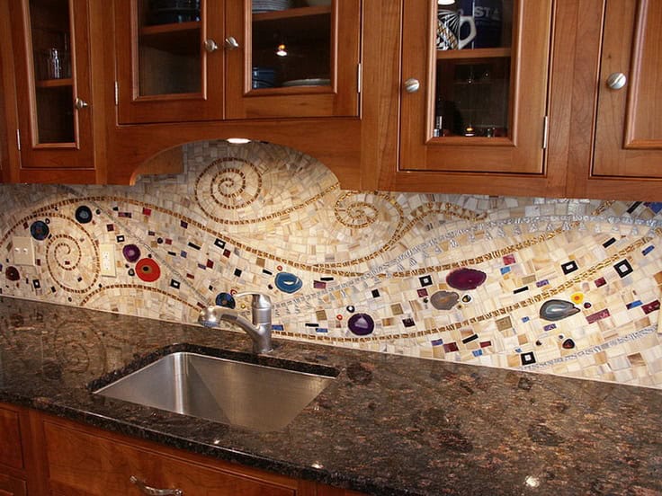15 Outstanding Kitchen Mosaic Backsplash Ideas That Are Worth Seeing 15 Outstanding Kitchen Mosaic Backsplash Ideas That Are Worth Seeing