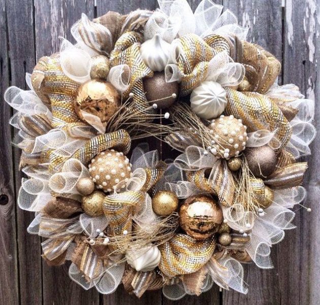 Decorate The Home In Gold And Silver For Chic Festive Atmosphere