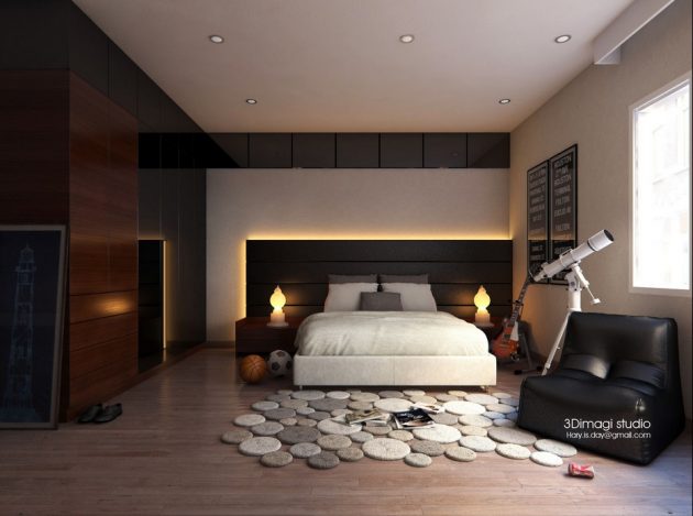 17 Excellent Examples For Decorating Harmonious Bedroom