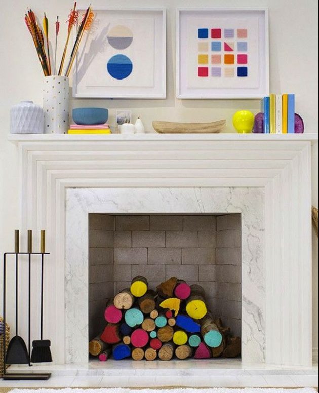 17 Outstanding Ideas To Dress Up Your Non-Working Fireplace