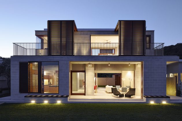 Block House by Porebski Architects in Pearl Beach, Australia