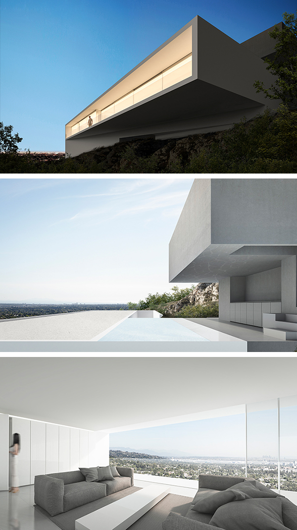 Hollywood Hills Residence by Fran Silvestre Arquitectos in Los Angeles, California
