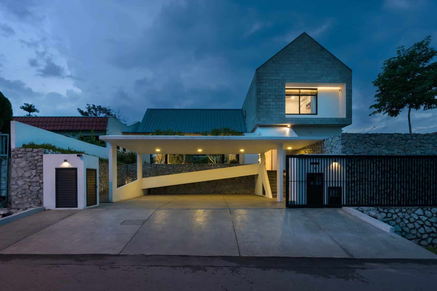 Knikno House by Architect Fabian Tan in Petaling Jaya, Malaysia Knikno House by Architect Fabian Tan in Petaling Jaya, Malaysia