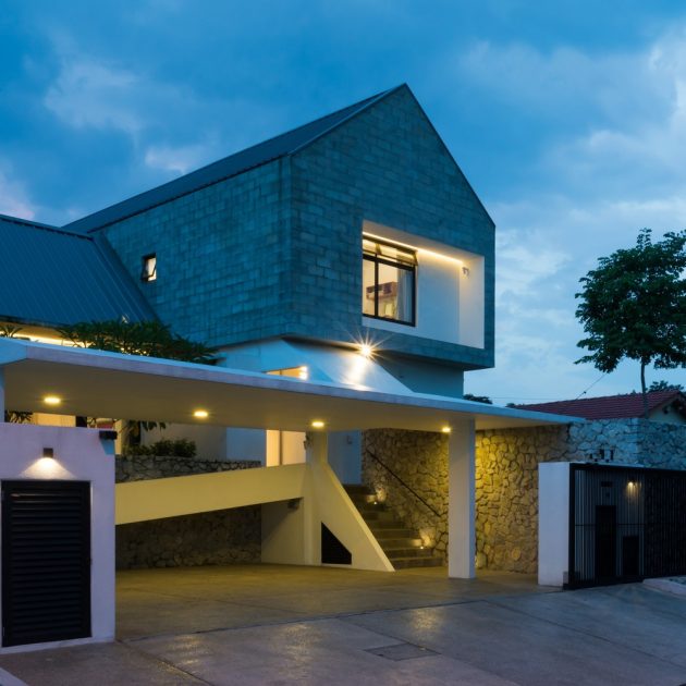 Knikno House by Architect Fabian Tan in Petaling Jaya, Malaysia