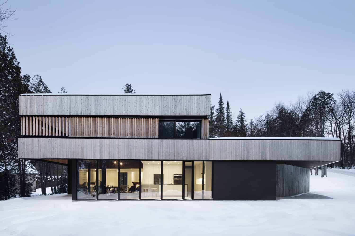 House by the Lake by ACDF Architecture: A Contemporary Retreat on Lake Memphremagog House by the Lake by ACDF Architecture: A Contemporary Retreat on Lake Memphremagog