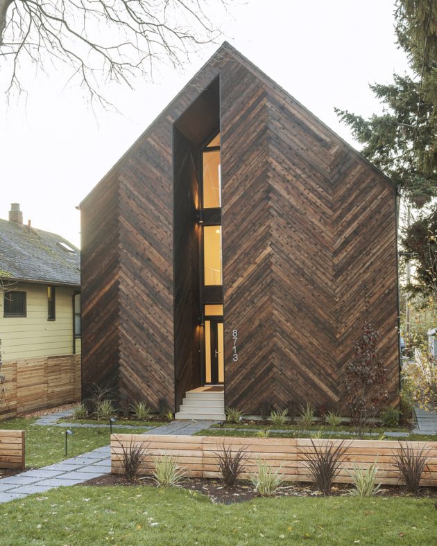 Palatine Passive House by Malboeuf Bowie Architecture in Greenwood, Seattle