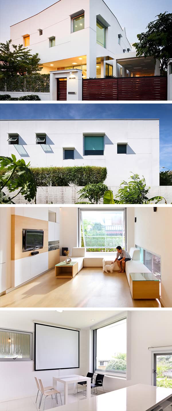 T-House by EKAR Architects in Nonthaburi, Thailand