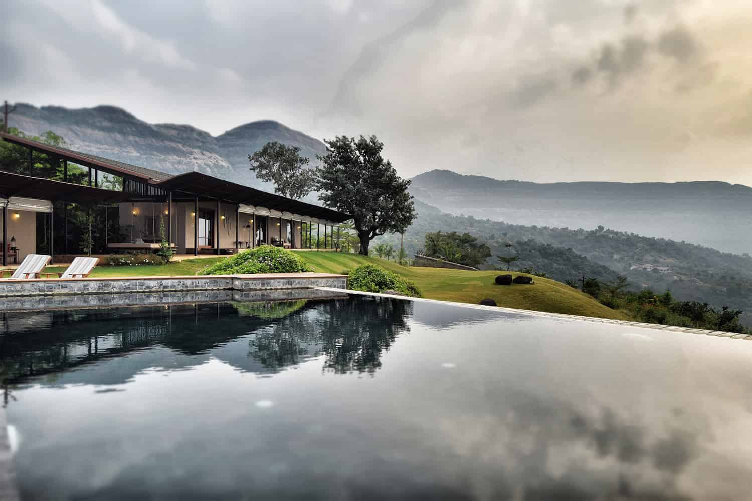 The House with the Gabion by Spasm Design in Lonavala, India The House with the Gabion by Spasm Design in Lonavala, India