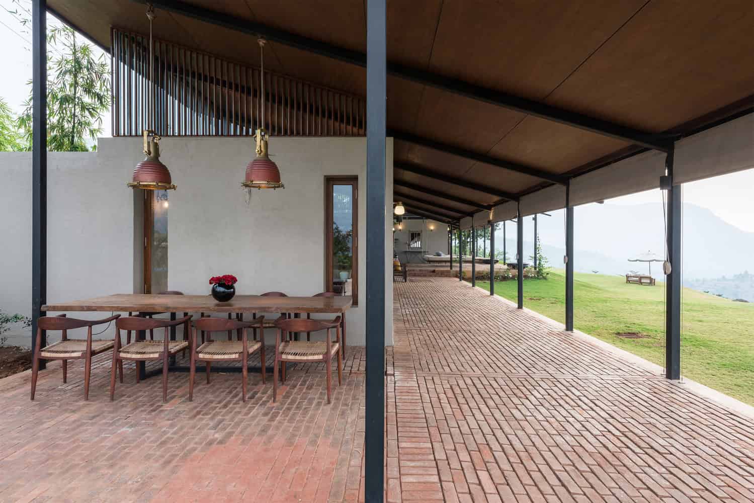 The House with the Gabion by Spasm Design in Lonavala, India The House with the Gabion by Spasm Design in Lonavala, India