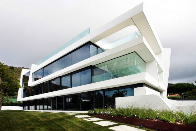 Weave House by A-cero on the Mediterranean Coast of Spain