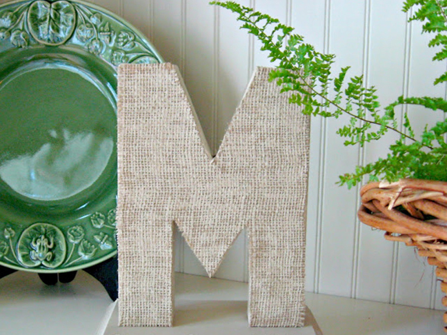 15 Chic DIY Monogram Letters To Add To Your Home Decor