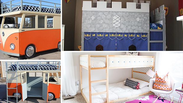 18 Awesome IKEA Bunk Bed Hacks Your Kids Will Love