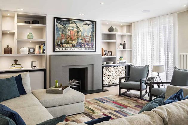 Highgate Hill Townhouse Project by LLI Design in London, UK