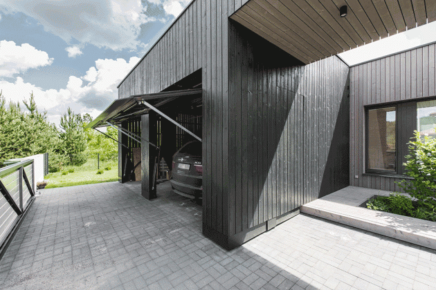 Black Box House by Pao Architects in Vilnius, Lithuania