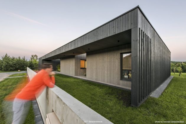 Black Box House by Pao Architects in Vilnius, Lithuania