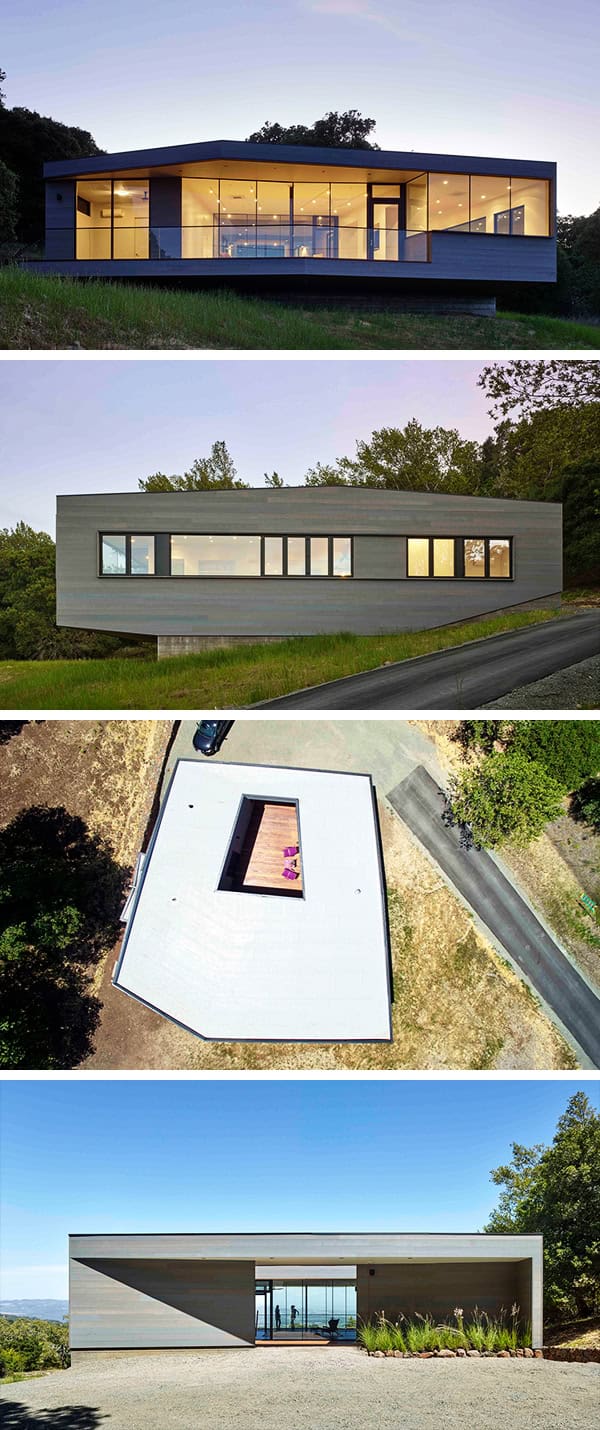 Box on the Rock by Schwartz and Architecture in Sonoma, California