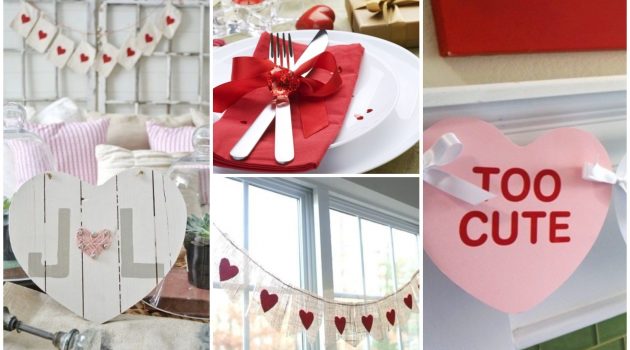 19 Inexpensive DIY Decorations To Style Up Your Home For Valentine’s Day