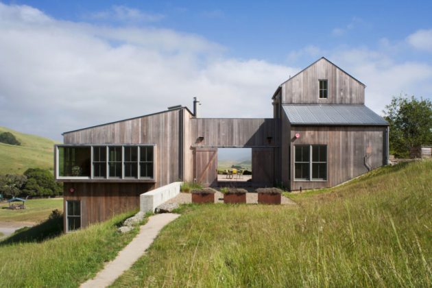 West Marin Ranch by Turnbull Griffin Haesloop in Marin County, California