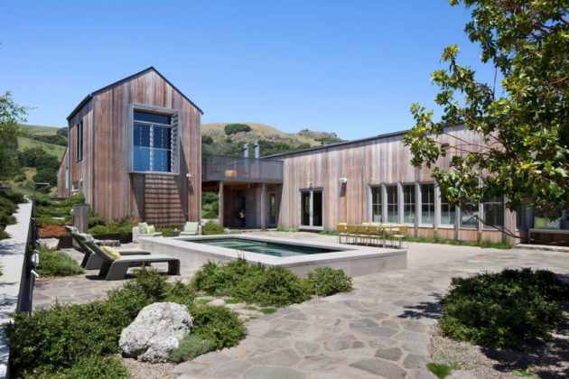 West Marin Ranch by Turnbull Griffin Haesloop in Marin County, California