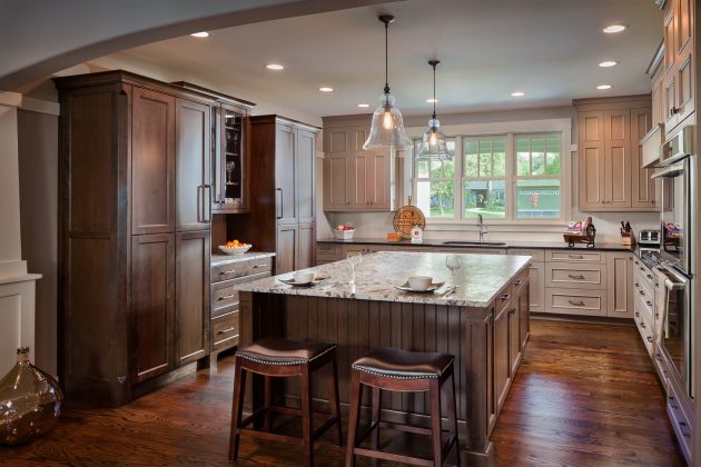 7 Luxurious Craftsman Inspired Kitchen Designs