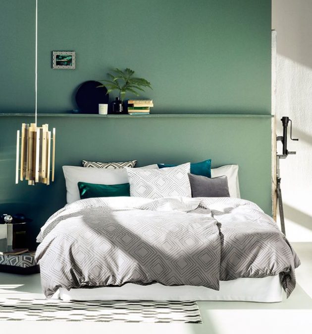 15 Magnificent Green Bedroom Designs That Look So Inviting