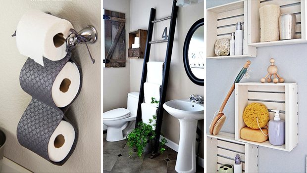 16 Awesome DIY Bathroom Storage Hacks Every Bathroom Needs