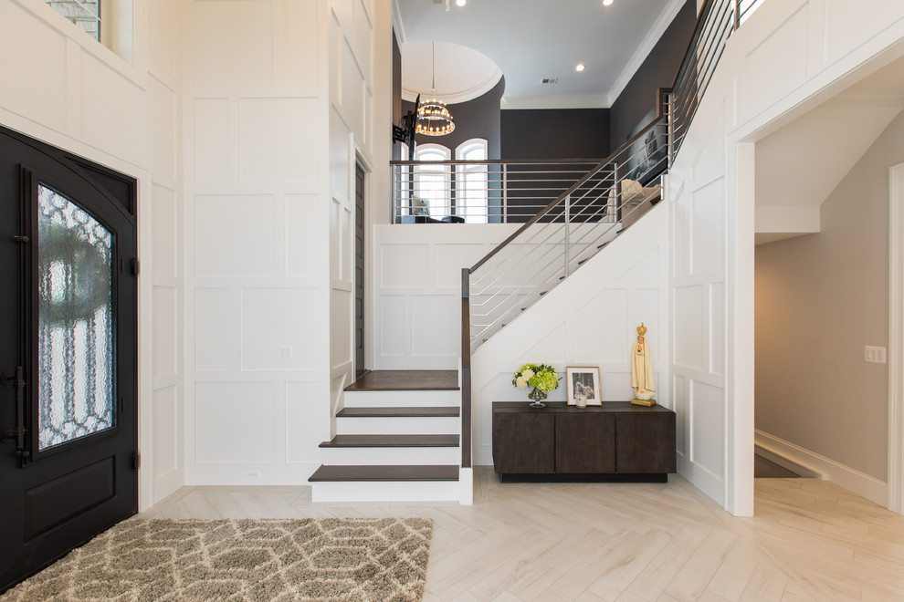 16 Comfortable Transitional Entry Hall Designs That Will Welcome You Inside
