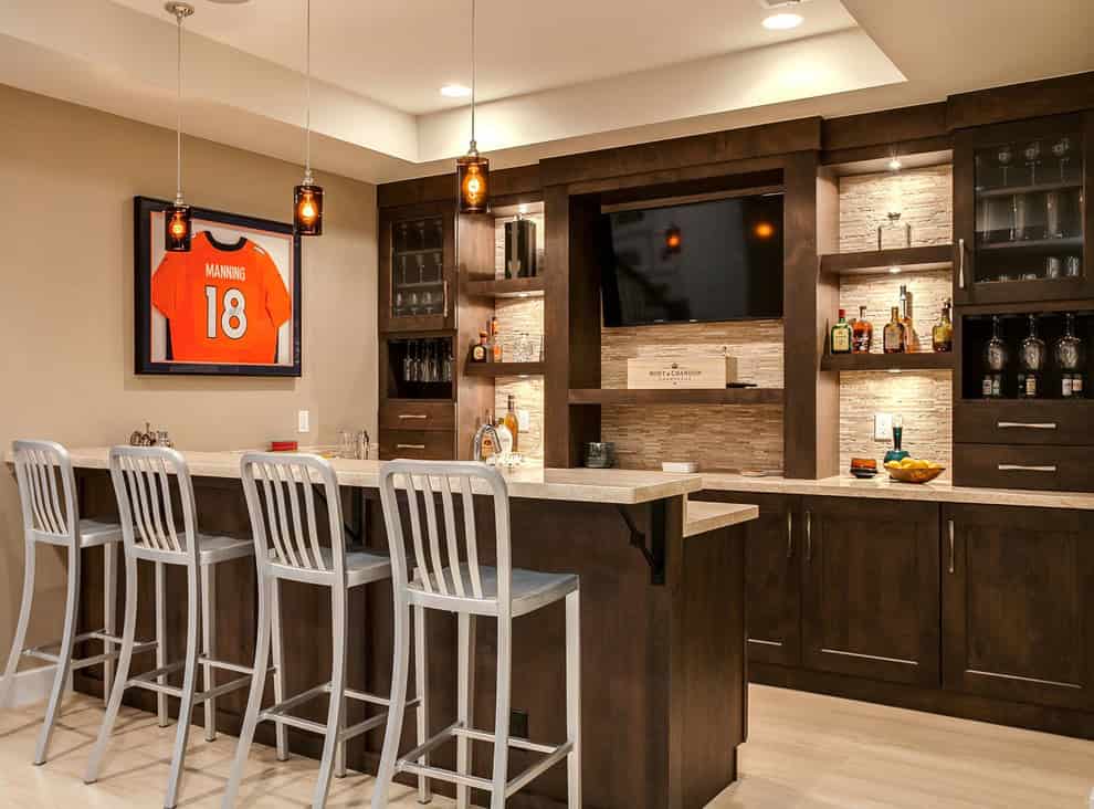 16 Stunning Transitional Home  Bar  Ideas  You Should Consider