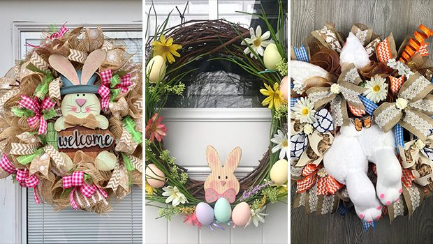 17 Fantastic Handmade Easter Wreath Designs You’ll Want To Have