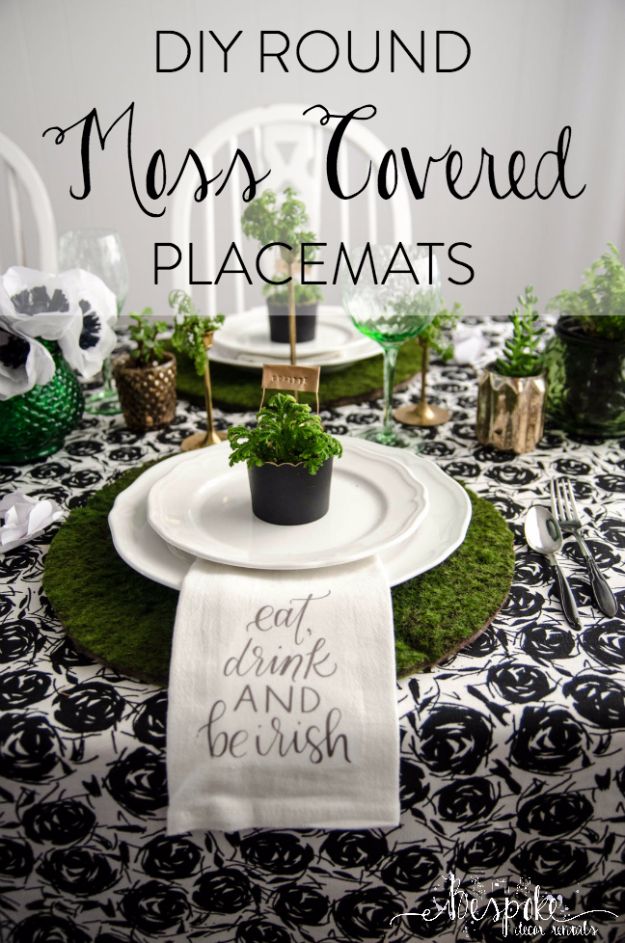 17 Perfect DIY Placemats and Napkins For Your Table Decor