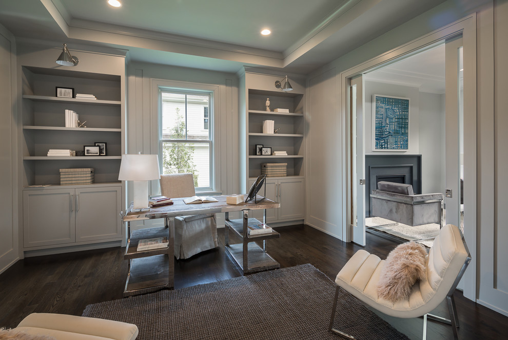 18 Superb Transitional Home Office Designs You'll Want To Work In