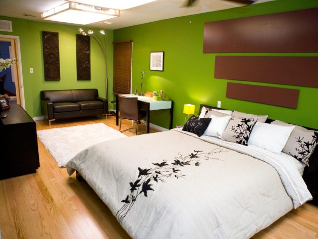 15 Magnificent Green Bedroom Designs That Look So Inviting