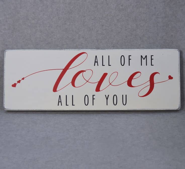 10 Appealing Rustic Love-Signs That You Can Do For Free 10 Appealing Rustic Love-Signs That You Can Do For Free