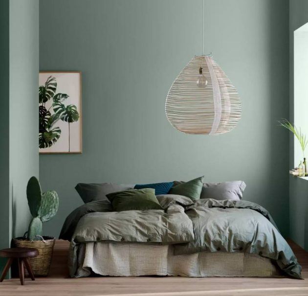 15 Magnificent Green Bedroom Designs That Look So Inviting