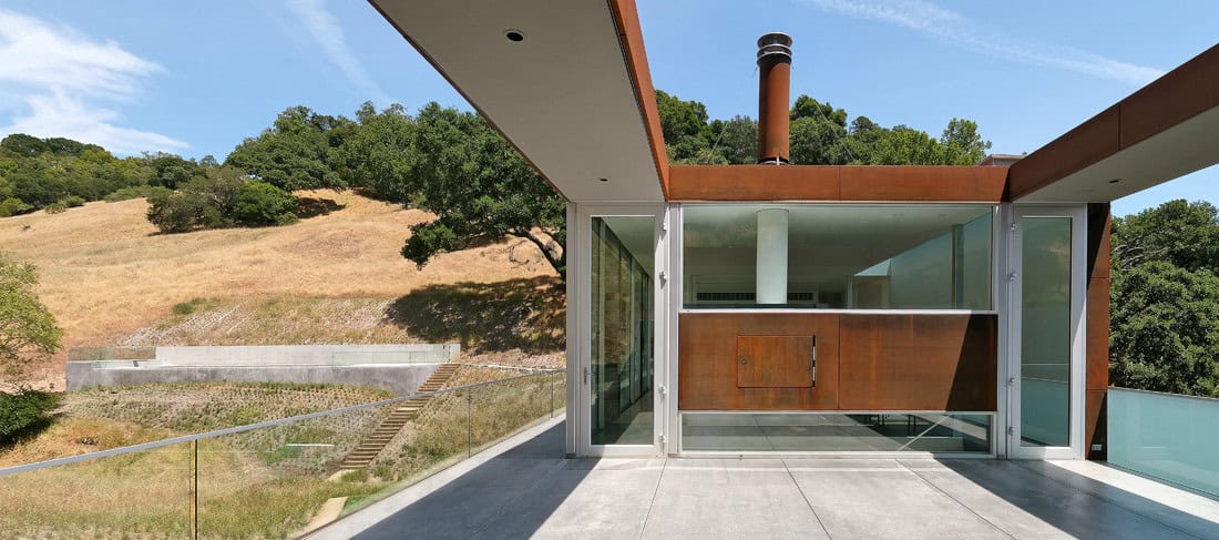 Bridge House by Stanley Saitowitz in California, USA Bridge House by Stanley Saitowitz in California, USA