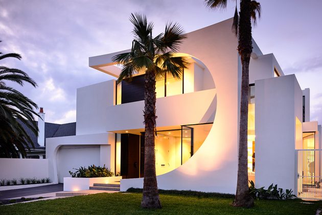 Cosham Street House by Martin Friedrich Architects in Brighton, Australia