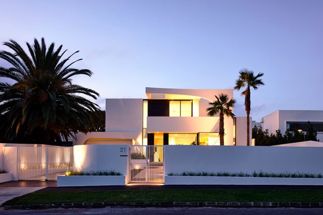 Cosham Street House by Martin Friedrich Architects in Brighton, Australia