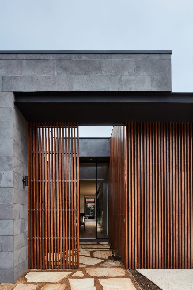 Courtyard House by Lifespaces Group in Victoria, Australia